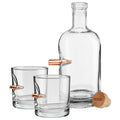 Whiskey Decanter and Rocks Glass Set BenShot