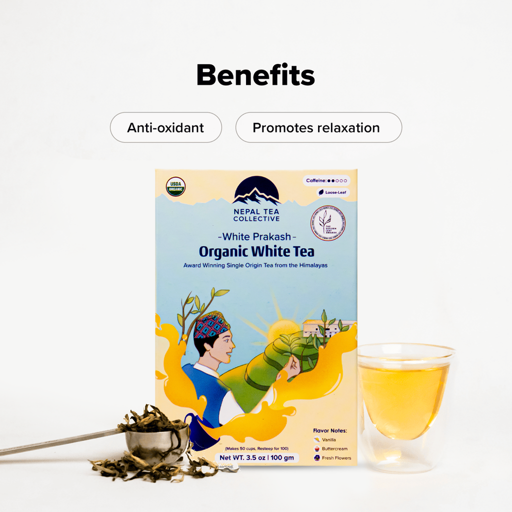 White Prakash Nepal Tea