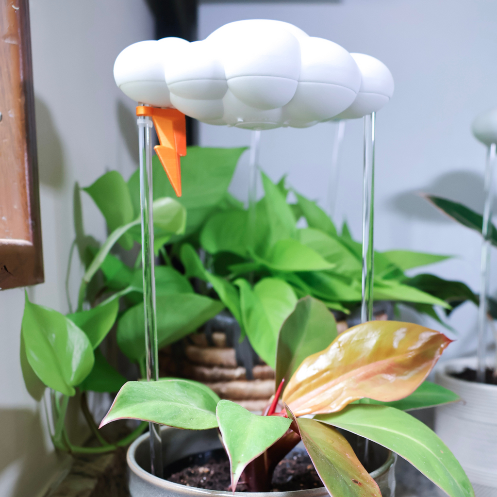Original Dripping Rain Cloud with Lightning Bolt Charm The Cloud Makers