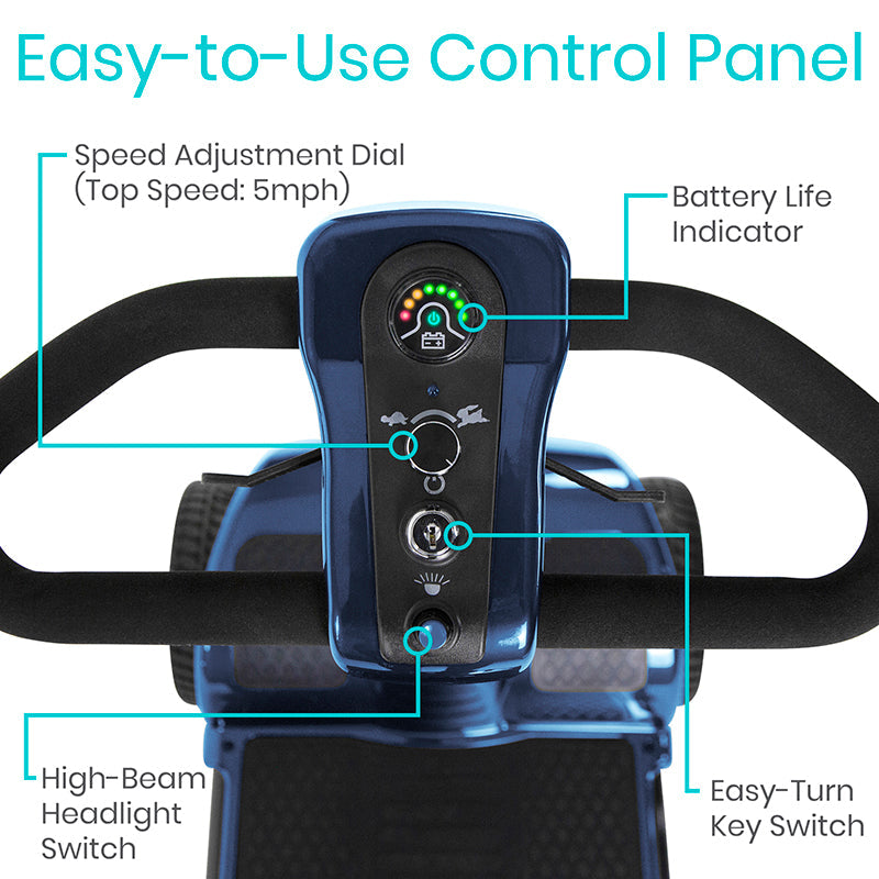 Vive Health Series A Mobility Scooter LifeMed USA